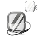 for Panasonic ES-CM3A Swipe Right Compact Shaver Case Cover, NOUKAJU TPU Protective Cover(with Carabiner+Lanyard) Drop-Proof, Scratch-Proof,Protective Case for Panasonic ES-CM3A Compact Shaver(Clear)