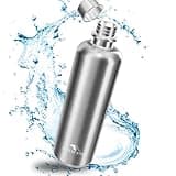 MATE OF STEEL® Stainless Steel 35oz Bottle Replacement for Sodastream Terra, Fizzi & Art - Leak-Proof Dishwasher Safe Plastic Free Water Bottle