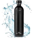 MATE OF STEEL® Plastic Free 35oz Bottle for Sodastream Terra, Fizzi,Art - Dishwasher Safe Leak-Proof Metal Stainless Steel Water Bottle - Replacement Bottles for Soda Stream